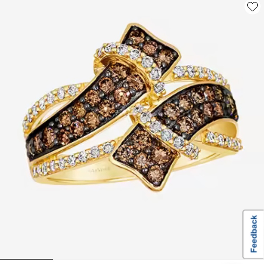 LE VIAN Chocolatier® Diamond Ring (1-1/5 ct. t.w.) in 14k Gold
